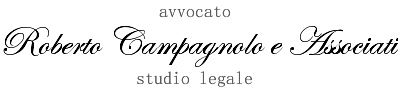 Logo Studio Legale Roberto Campagnolo